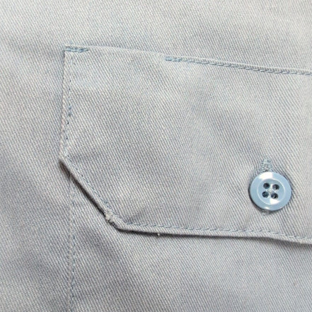 Chemise Dickies manches courtes L Bleu Clair uni Workwear USA Poches