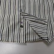 Chemise GAP blanche à rayures noires taille L #103msch