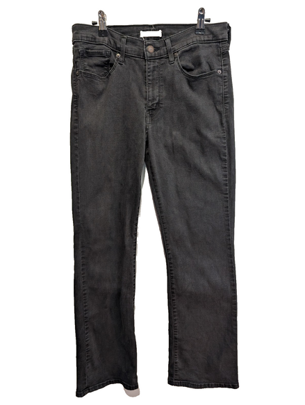 Jean Levi's Femme Noir Classic Bootcut Ultra Stretch W30 L30 T38 Vintage