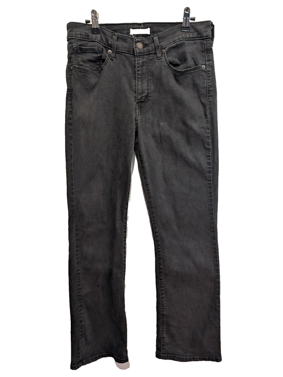 Jean Levi's Femme Noir Classic Bootcut Ultra Stretch W30 L30 T38 Vintage