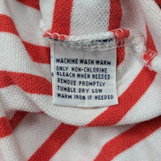 Polo manches courtes Polo Ralph Lauren XL blanc rayures rouges logo bleu