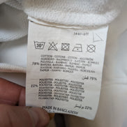 CHAMPION Sweat à Capuche Homme S Blanc Logo Drapeau Américain Hoodie Sport