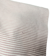 Chemise L.L Bean blanche et bordeaux à rayures manches courtes taille L #67e