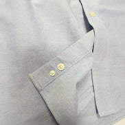 Chemise L.L. Bean bleu clair uni 1 poche manches courtes taille XL brodée homme