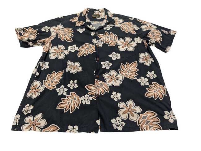 Chemise hawaïenne Hawaiian reserve collection manches courtes taille XL #678h