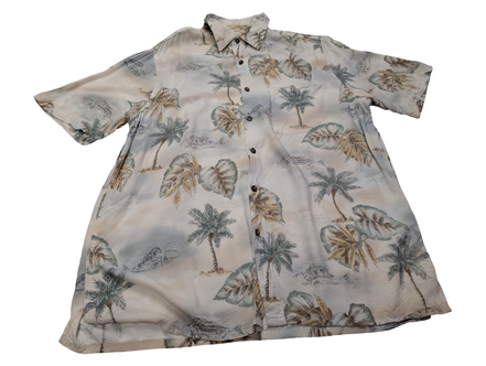 Chemise hawaïenne Batik Bay manches courtes taille M