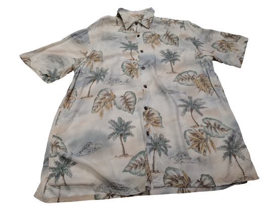 Chemise hawaïenne Batik Bay manches courtes taille M