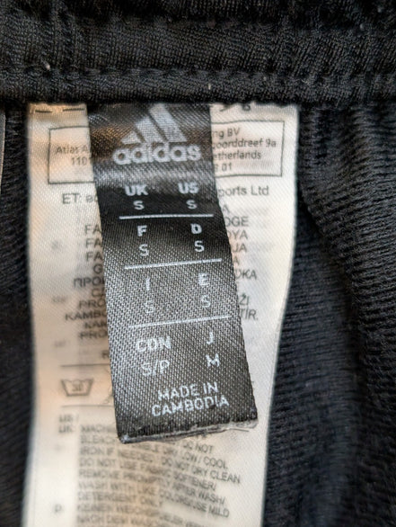 Pantalon de Jogging ADIDAS Noir 3 Bandes - Taille S - Très Bon État