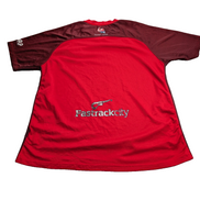 T-shirt Nike Dri-Fit Jersey Vintage Rouge Logo Brodé - Taille XL