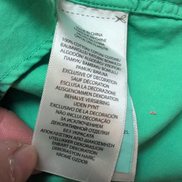 Chemise Ralph Lauren Homme M Vert Pomme Logo Violet Manches Courtes