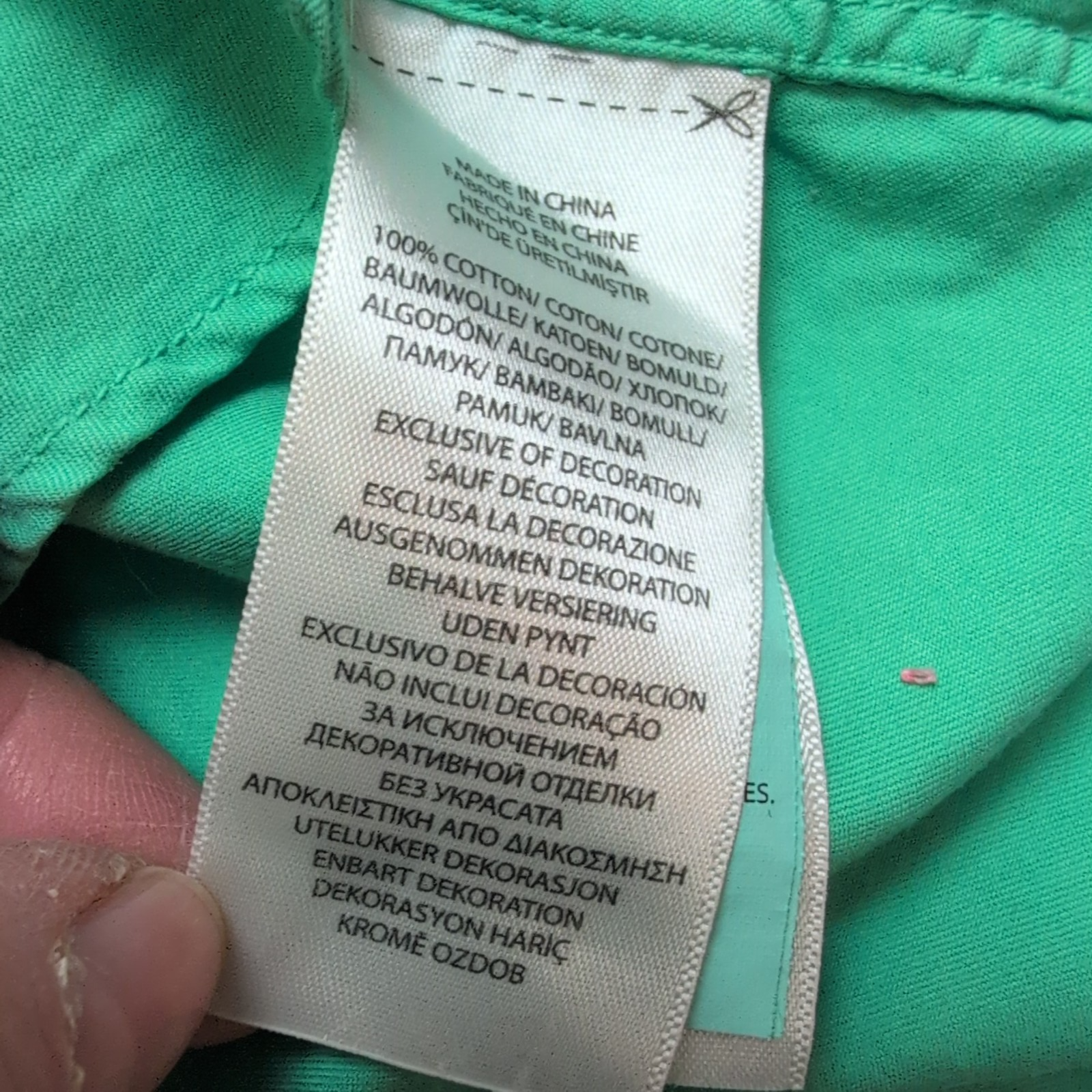 Chemise Ralph Lauren Homme M Vert Pomme Logo Violet Manches Courtes