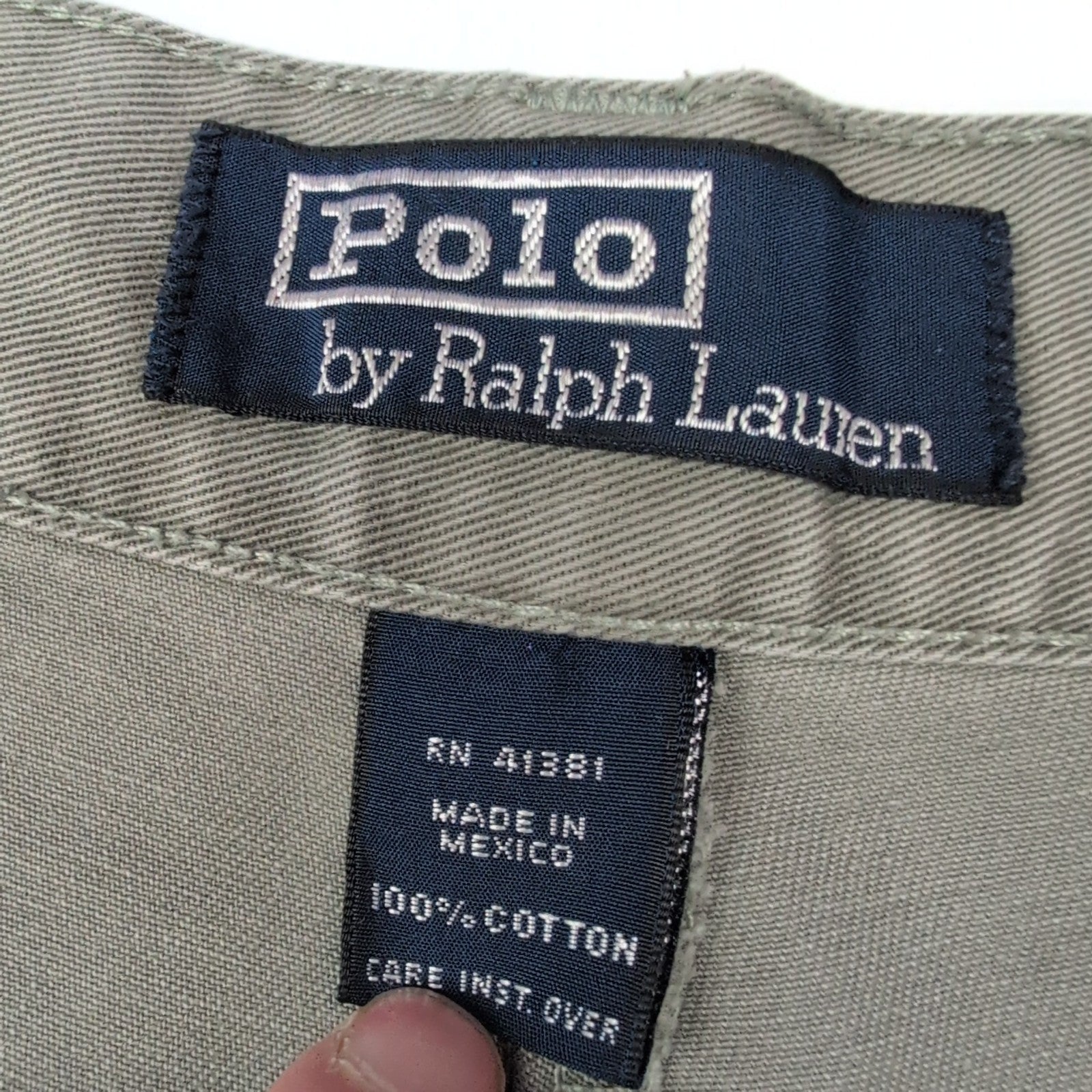 Pantalon chino Polo Ralph Lauren kaki clair taille W42xL32 FR42 #36cr