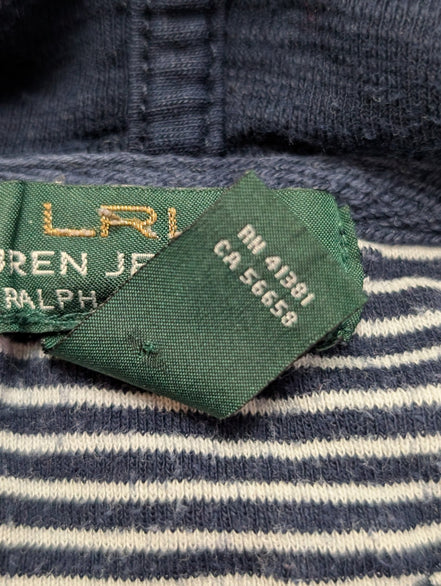 Sweat à capuche femme LRL Lauren Ralph Lauren Jeans Co bleu marine XL