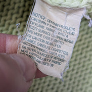 L.L.Bean Pull Femme M Vert Pistache 100% Coton Maille Texturée Col Rond