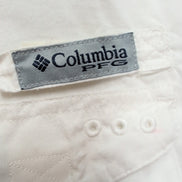 Chemise COLUMBIA PFG Enfant L Blanche Manches Courtes Technique 4 Poches