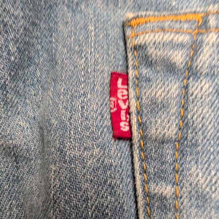 Levi’s 501 Jean Homme W40 L32 Bleu Vintage Pantalon Bouton Neuf