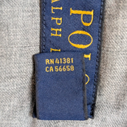 CHEMISE POLO Ralph Lauren homme S Classic Fit Grise Uni SANS LOGO ⬜