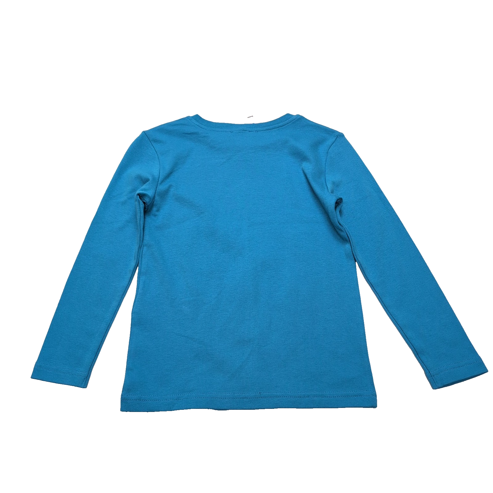 T-shirt Serbend Enfant 6-7 Ans Bleu Caméléon 100% Coton Neuf Manches longues