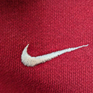 Magnifique sweat Nike vintage ROUGE BORDEAUX Logo brodé XL