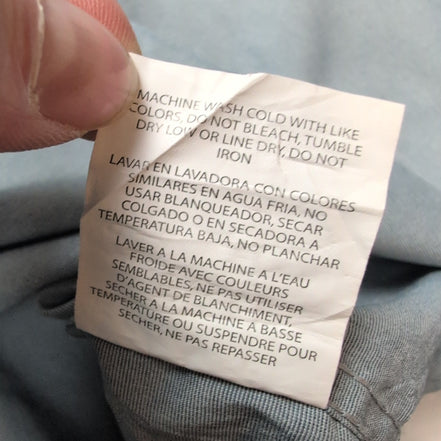 Chemise Wrangler Outdoor Homme Taille XL Technique Rando Gris Bleu