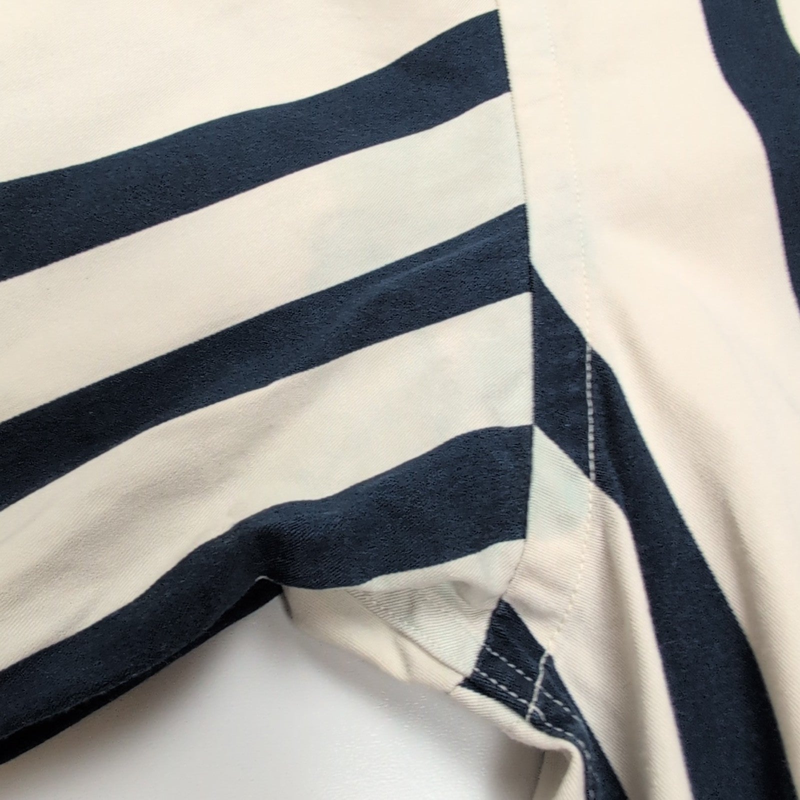Chemise TOMMY HILFIGER à Rayures avec Poche Manches Longues - Taille XL