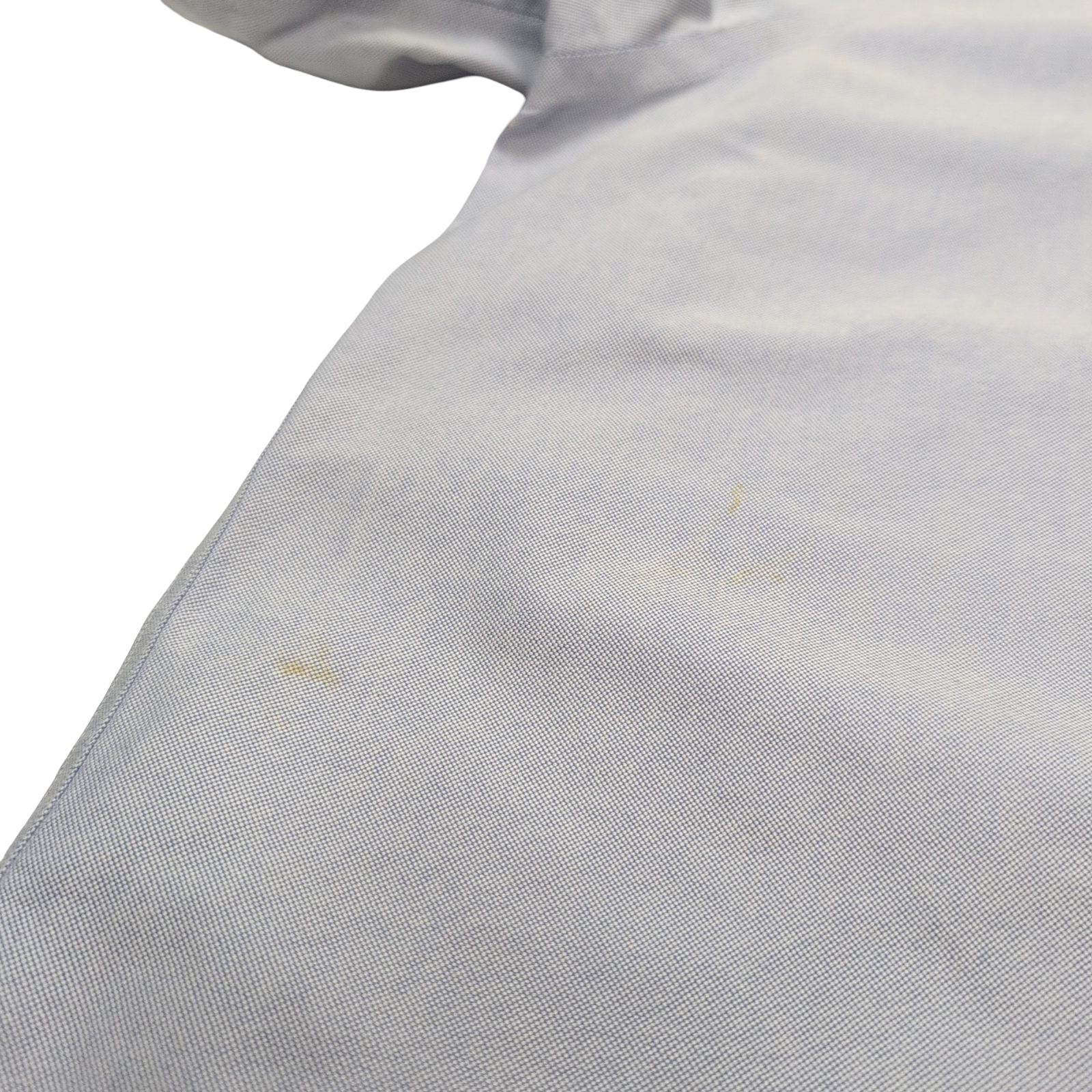 Chemise L.L. Bean bleue unie manches courtes taille XL / XXL Homme