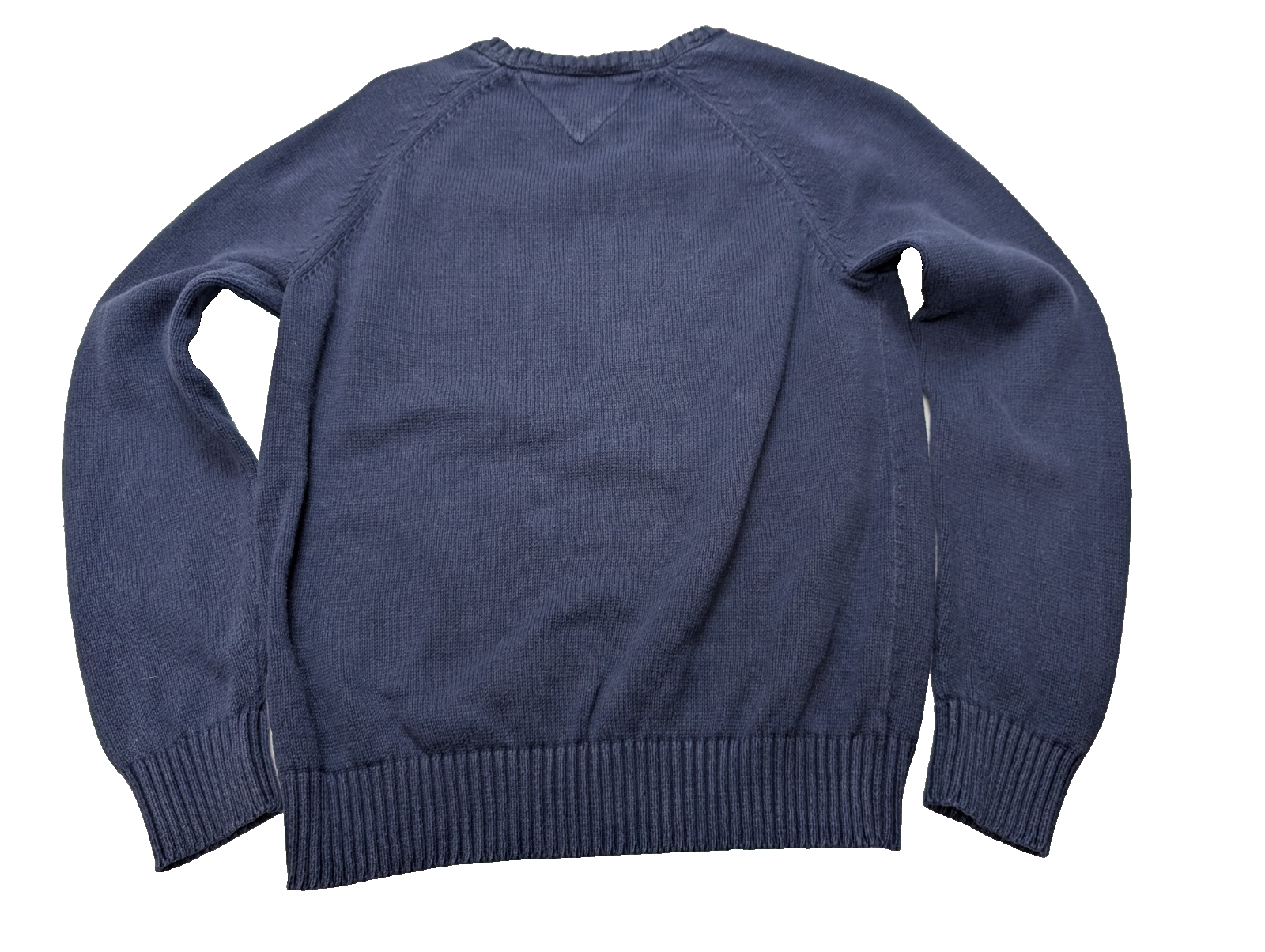 Pull Tommy Hilfiger vintage bleu marine garçon taille M (8-10 ans)