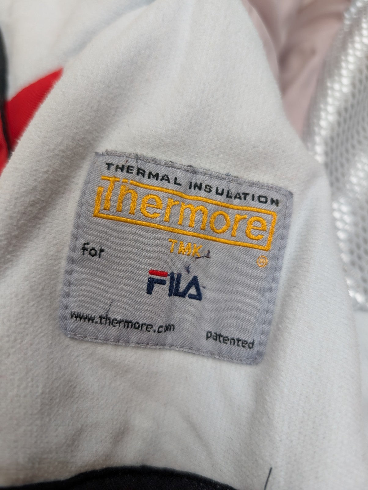 Blouson Fila Performance L 46/48 Veste Ski RARE Thermore Official Italian Team