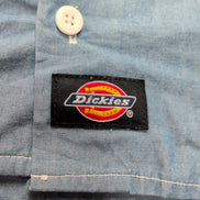 Chemise Dickies 3XL Bleu Workwear Manches Courtes 2 Poches Logo