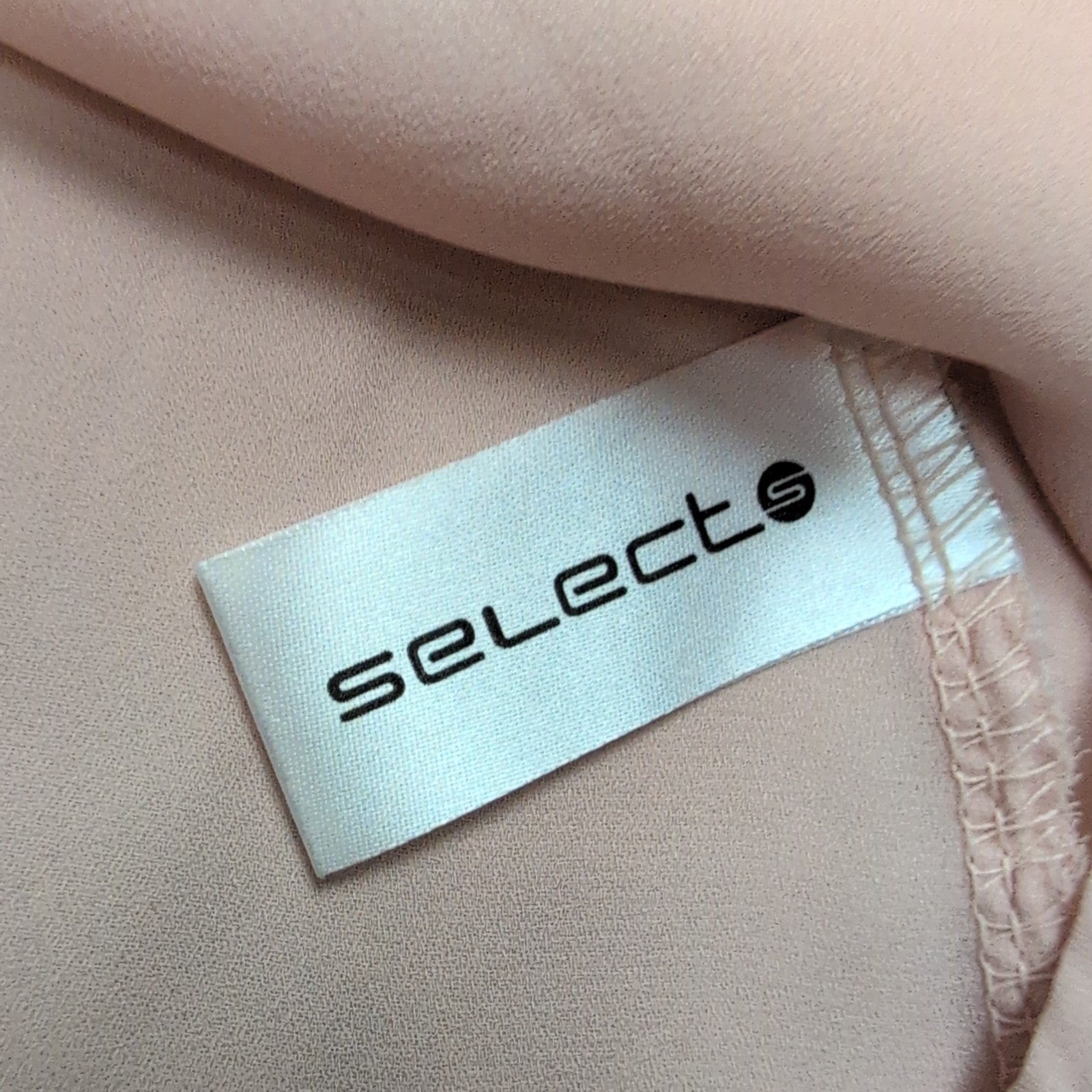 Haut Court Femme Select 36 Saumon Asymétrique Bretelle Manche Neuf
