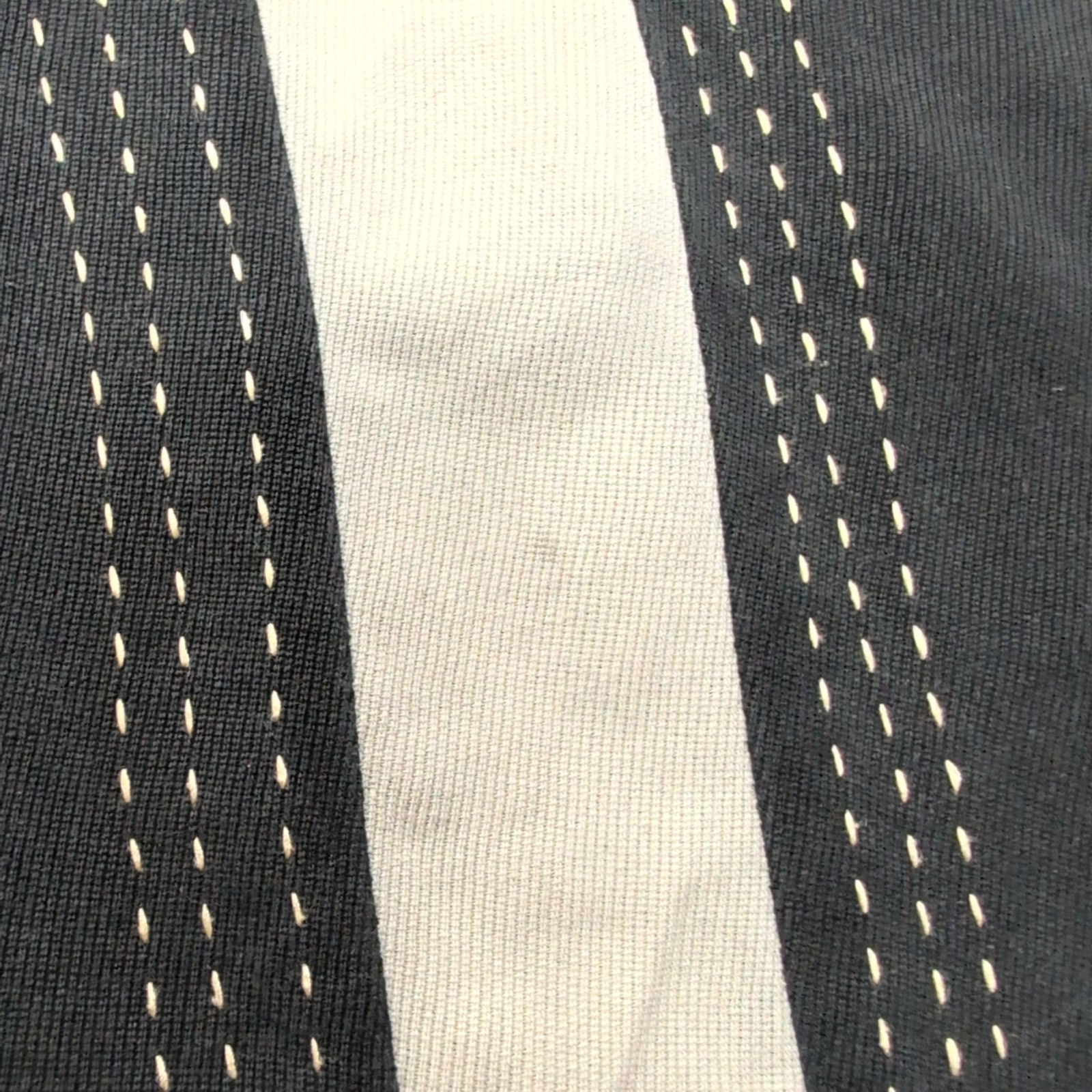 Chemise Hawaïenne Geoffrey Beene Soie Noire L Rayure Verticale Vintage