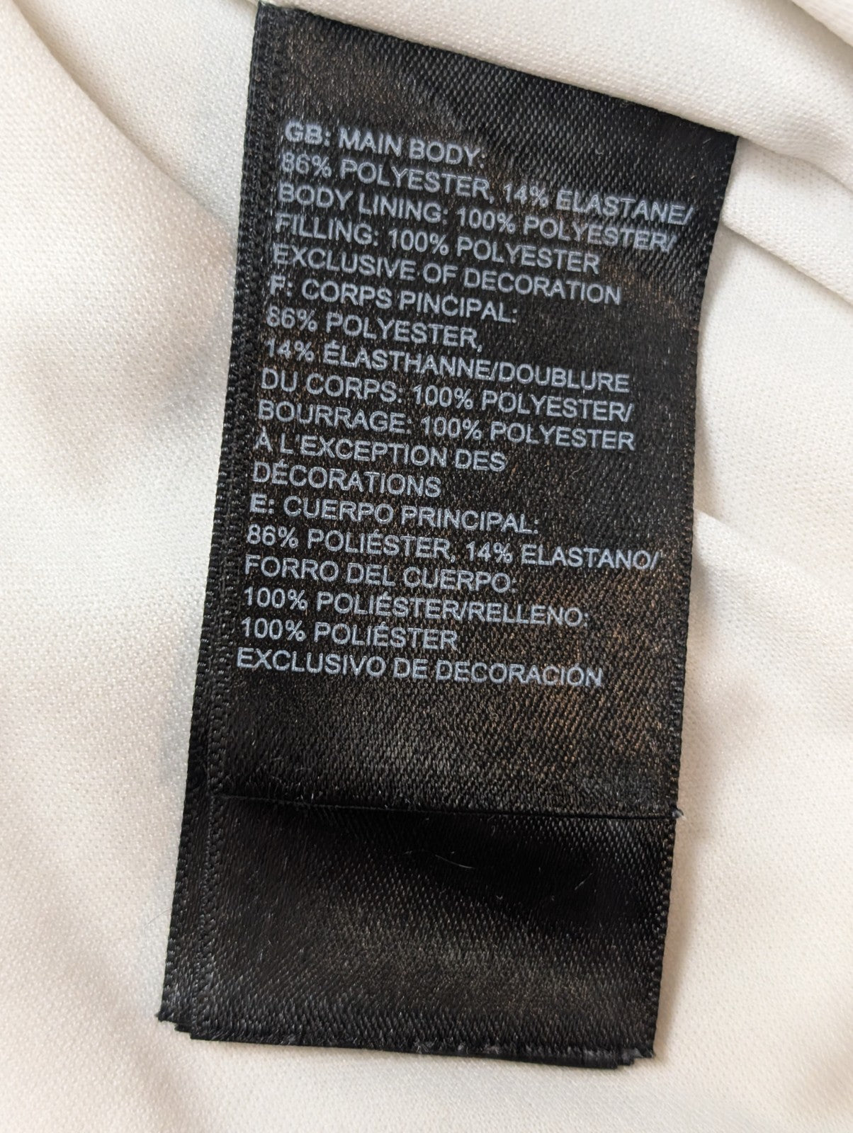 Veste The North Face Matelassée Blanc Cassé Femme Capuche - Taille S