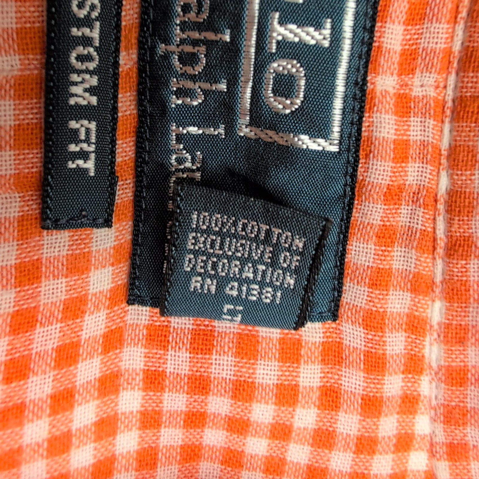 Chemise Polo Ralph Lauren L Flanelle Orange Custom Fit Shirt Button Down Chaude