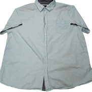 Chemise manches courtes Lee bleu ciel uni Homme taille XXL