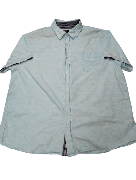 Chemise manches courtes Lee bleu ciel uni Homme taille XXL