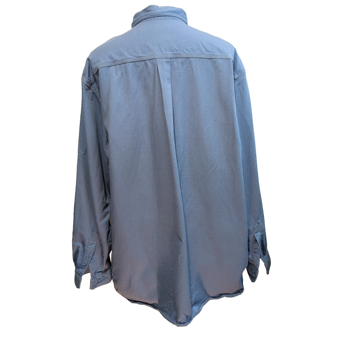 Chemise Carhartt FR 2XL 3XL HRC 2 Bleu Ciel Workwear Coupe-Feu manches longues