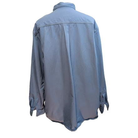 Chemise Carhartt FR 2XL 3XL HRC 2 Bleu Ciel Workwear Coupe-Feu manches longues