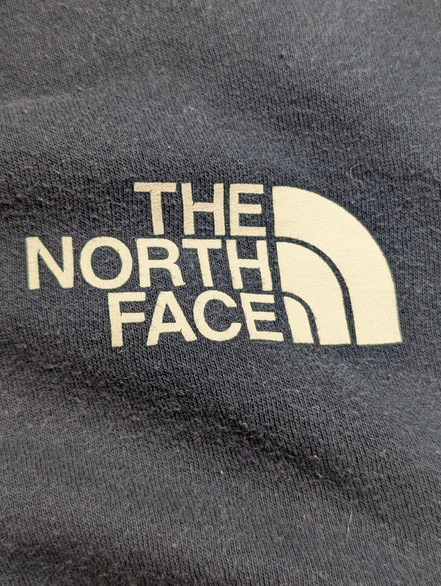 The North Face Sweat à Capuche Bleu Marine - Grand Logo au Dos - Taille XXL Homm
