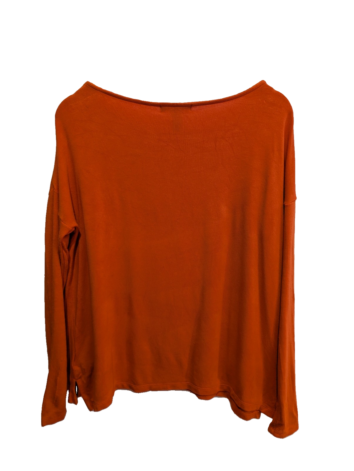 Pull fin femme LAUREN Ralph Lauren orange viscose stretch taille L