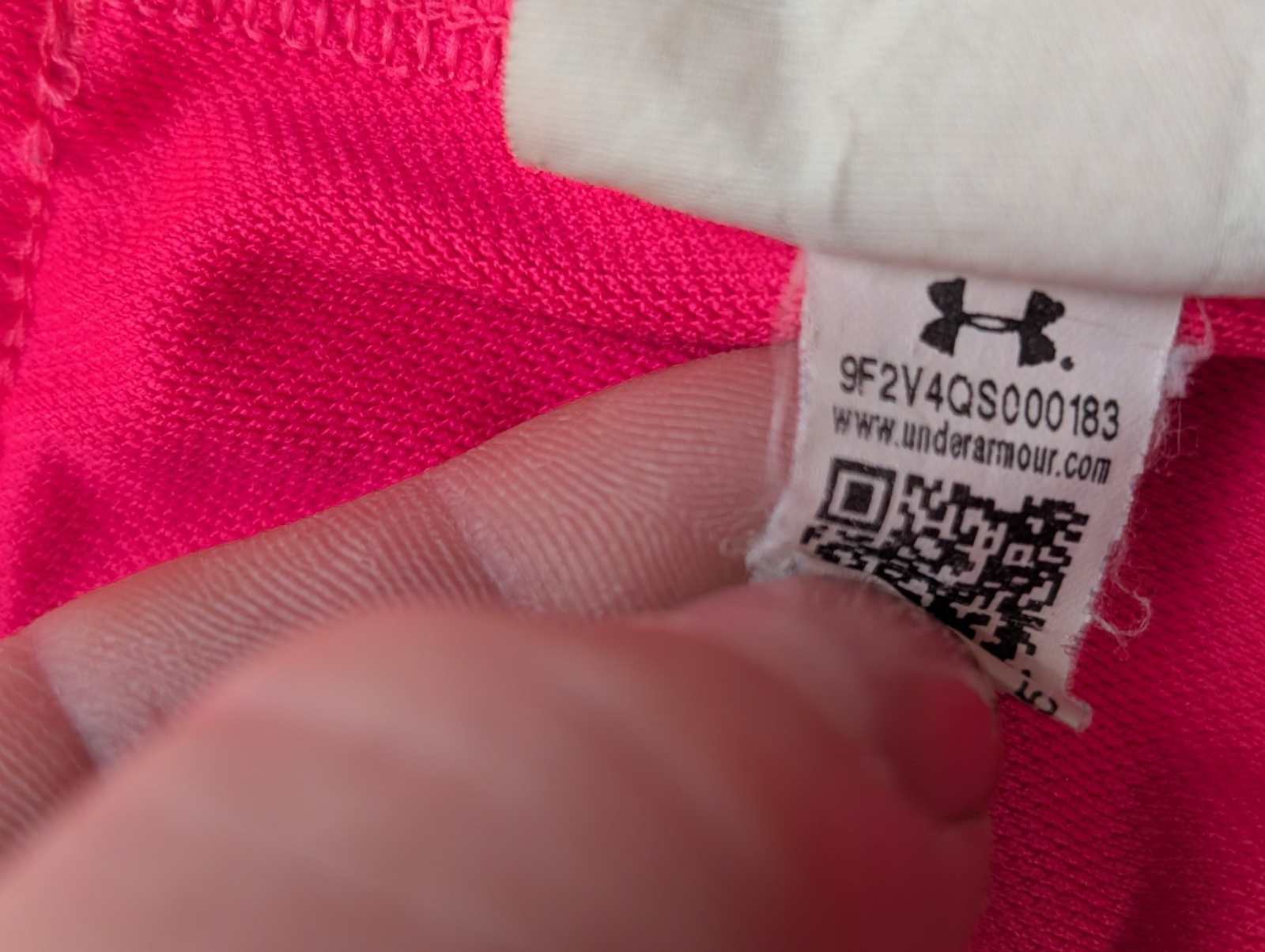 Short de sport Under Armour HeatGear Rose Fluo - Femme Taille S