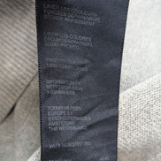 Pull Tommy Hilfiger - Col rond - Gris - 100% Pima Cotton - Taille XL/XXL