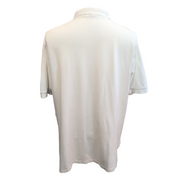 Polo Ralph Lauren Homme XL Blanc Logo Bleu Marine Polo Manches Courtes