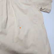 Chemise Manches Courtes Dockers Khakiware 100% Coton Beige 1 poche Taille L