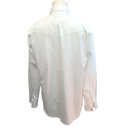 Chemise Wrangler Western Blanche Boutons Pression - Taille M