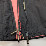 Blouson veste zippée à capuche Superdry femme Artic noire taille XL 14b