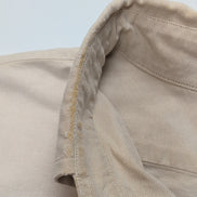 Chemise Ralph Lauren Yarmouth L XL Beige Crème Oxford Coton Logo Marron
