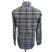 Chemise Ralph Lauren S Classic Fit Performance Bleue Carreaux Nylon Polyester