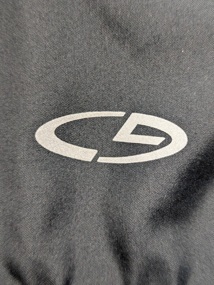 Veste Running homme CHAMPION Noir à Capuche Passe-Pouce - Taille L
