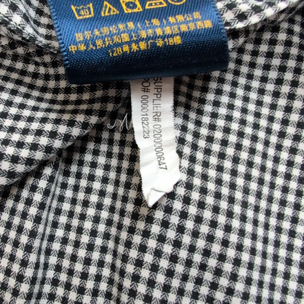 Chemise Polo Ralph Lauren L Noire Carreaux Slim Fit Textured Dobby Shirt