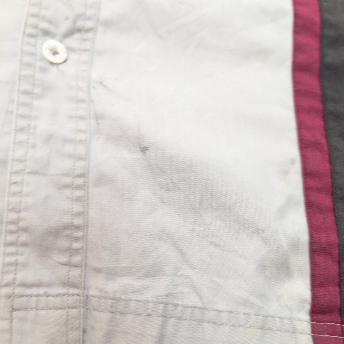 Chemise Harley Davidson 2XL Grise Manches courtes Ventilée Tête de Mort 2 Poches